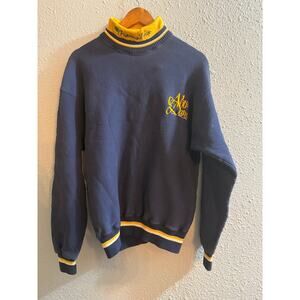 Vintage 90's Notre Dame Fighting Irish Mock Turtleneck- Medium